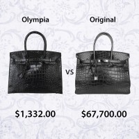 Кожаная женская сумка Olympia