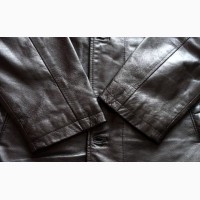 Большая утеплённая кожаная мужская куртка JC Collection. Лот 611