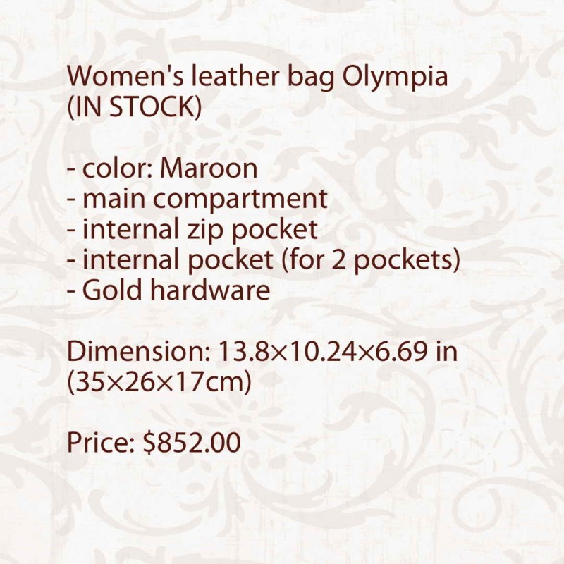 Фото 12. Продам женскую кожаную сумка Olympia