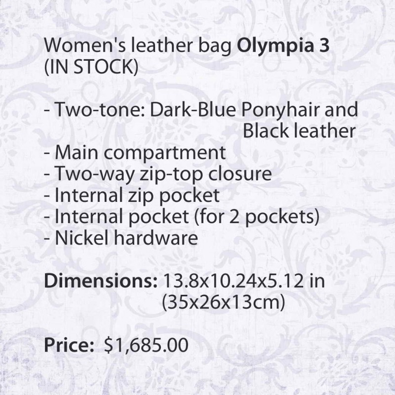 Фото 7. Кожаная женская сумка Olympia 3