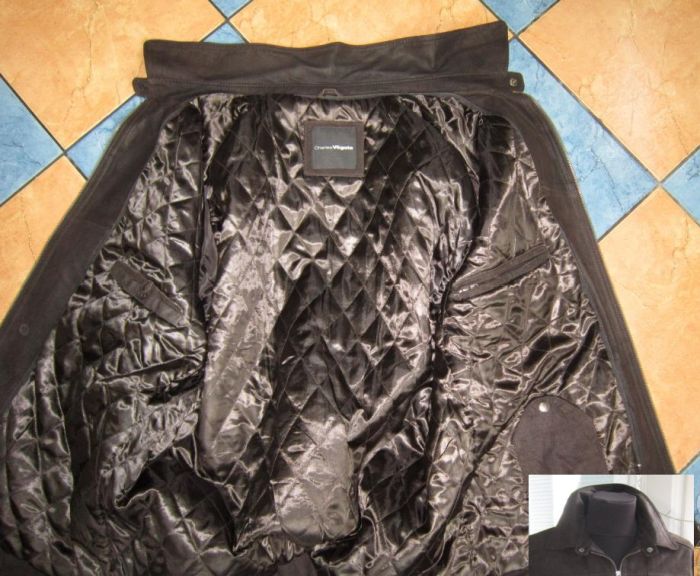 Фото 4. Демисезонная мужская кожаная куртка CHARLES VOGELE. Лот 876
