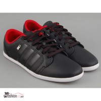 Кроссовки Adidas Neo Coneo Dslim Lo X73873 черные с красном подкладкой (оригинал)