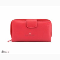 Женский кожаный кошелек 1642 - 1019 21 - Harness (red)