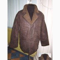 Большая тёплая мужская кожаная куртка L.O.G.G. Лот 844