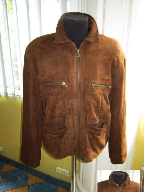 Фото 2. Мужская кожаная куртка JOGI Leather. 60р. Лот 1133