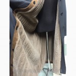 Шикарное пальто с норковой подкладкой