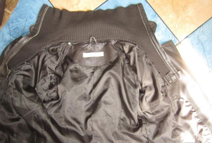Фото 4. Стильная женская кожаная куртка VERO MODA. 42р. Лот 1135