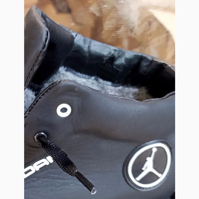 Фото 4. Мужские теплые Ботинки высокие кроссовки зимние Jordan на меху полуботинки спорт Розн Опт