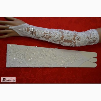 Свадебные перчатки в наличии