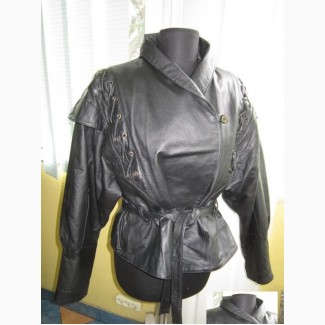 Крутая женская кожаная куртка-косуха CA. Голландия. Лот 156