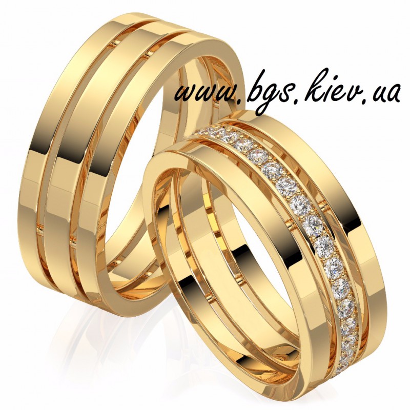 Фото 3. Обручальные кольца на заказ из желтого золота