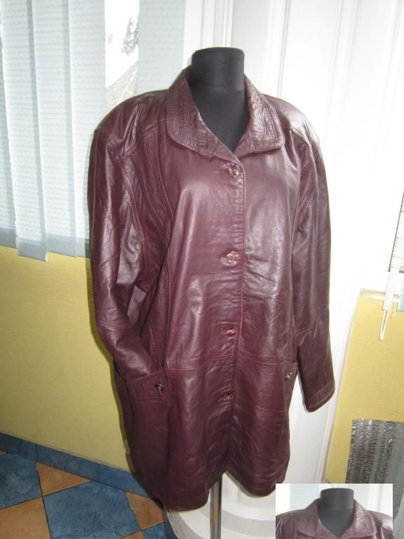 Фото 7. Большая женская кожаная куртка Echtes Leder. Германия. Лот 654