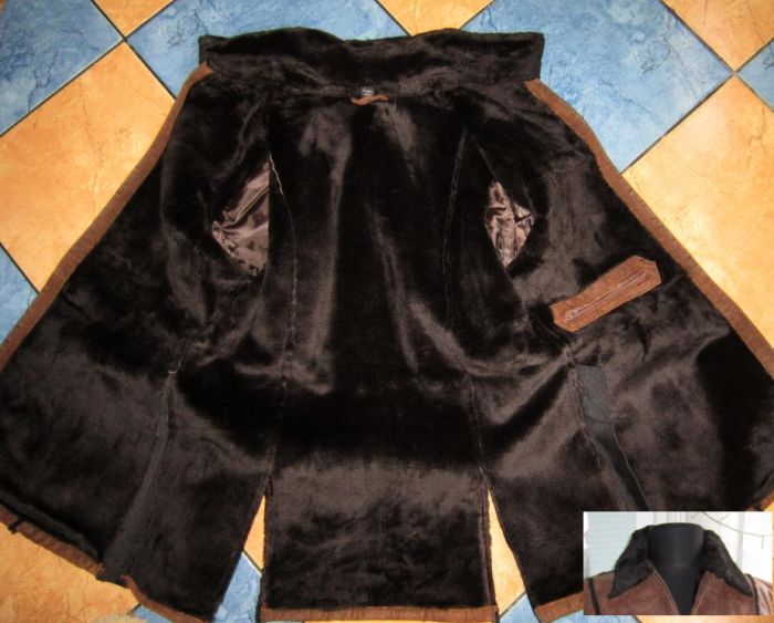 Фото 2. Классная тёплая женская кожаная куртка. Германия. Лот 870