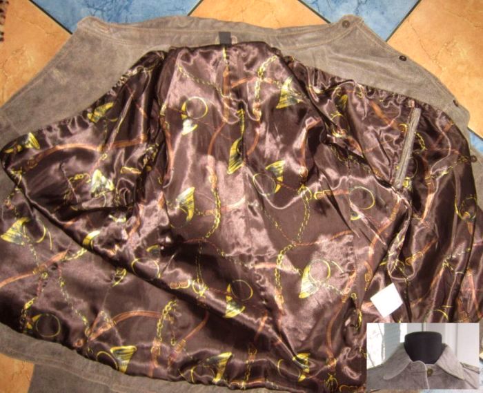 Фото 3. Стильная лёгкая женская кожаная куртка Echtes Leder. Германия. Лот 974
