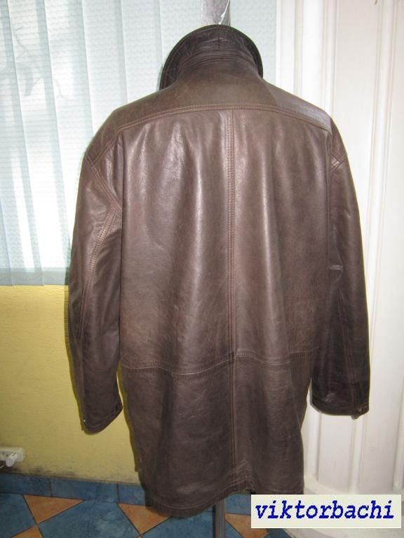 Фото 2. Велика шкіряна чоловіча куртка GRUNO LIMITED. 66р. Лот 1114