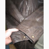 Велика шкіряна чоловіча куртка GRUNO LIMITED. 66р. Лот 1114