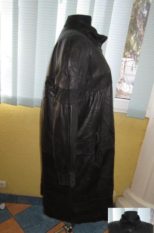 Фото 5. Большая женская кожаная куртка AMGE. Испания. Лот 797