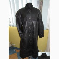 Большая женская кожаная куртка AMGE. Испания. Лот 797