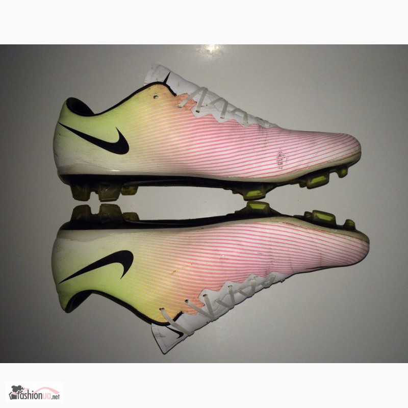 Фото 3. 43 розм Nike Mercurial ПРОФИ модель ОРИГИНАЛ футбольні бутси копочки не Adidas сороконожки