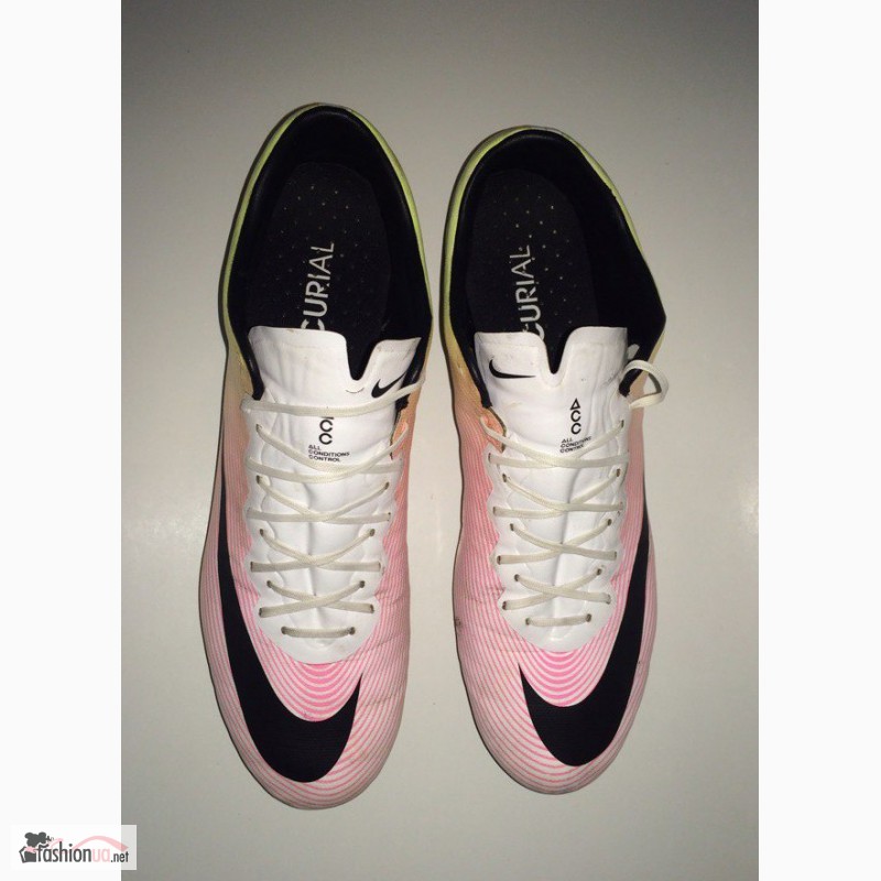 Фото 4. 43 розм Nike Mercurial ПРОФИ модель ОРИГИНАЛ футбольні бутси копочки не Adidas сороконожки