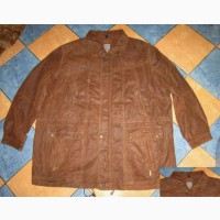 Большая утеплённая кожаная мужская куртка MAN#039;S WORLD. Лот 784