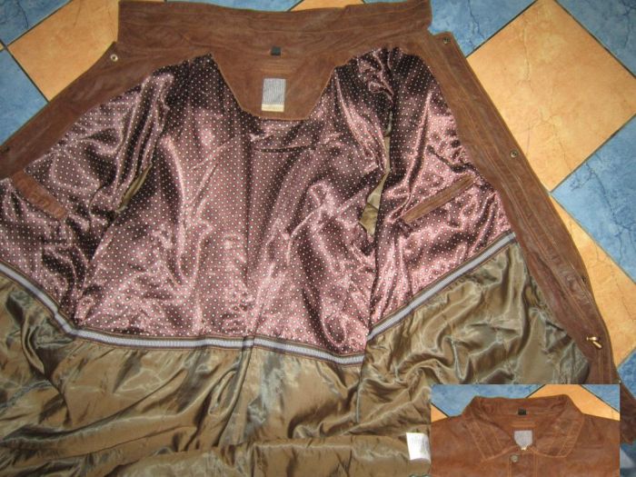Фото 3. Большая утеплённая кожаная мужская куртка MAN#039;S WORLD. Лот 784