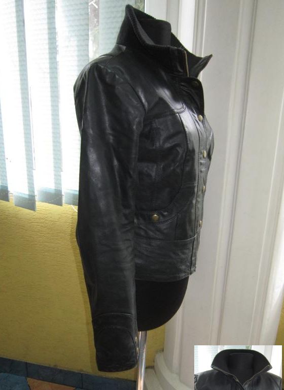 Фото 4. Демисезонная женская кожаная куртка Vero Moda. Дания. Лот 157