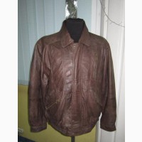 Большая кожаная мужская куртка JILANI Collection. Индия. Лот 785