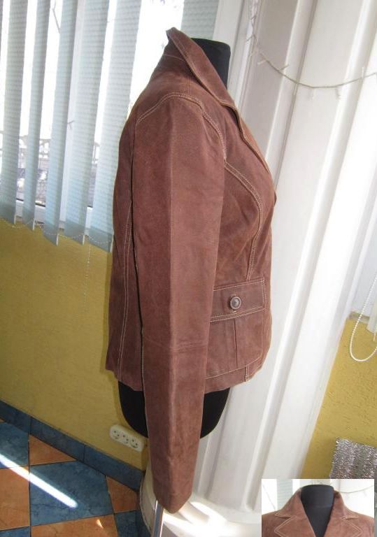 Фото 5. Женская кожаная куртка - пиджак MICHELE BOYARD. Франция. Лот 915