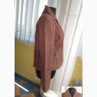 Женская кожаная куртка - пиджак MICHELE BOYARD. Франция. Лот 915