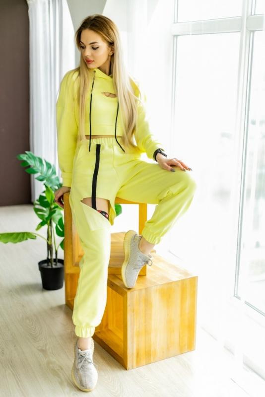 Фото 3. Продается лимонный костюм женский летний «LOOP»