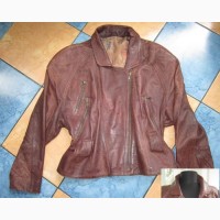 Стильная женская кожаная куртка-косуха New Fast (CA). Голландия. Лот 158. Винтаж