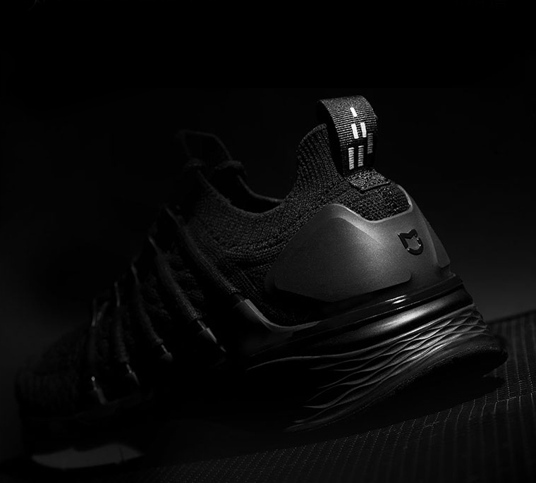 Фото 5. Xiaomi Mijia Sports Shoes 3 Black white кроссовки черные миджа сяоми