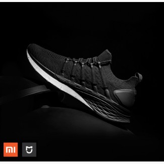 Xiaomi Mijia Sports Shoes 3 Black white кроссовки черные миджа сяоми