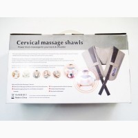 Ударный вибромассажер для спины, плеч и шеи Cervical Massage Shawls