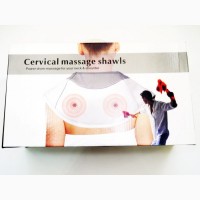 Ударный вибромассажер для спины, плеч и шеи Cervical Massage Shawls