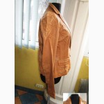 Стильная женская кожаная куртка- пиджак RENE LEZARD. Франция. Лот 470