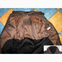 Тёплая кожаная мужская куртка PAOLO NEGRATO. Италия. Лот 545
