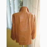 Классическая женская кожаная куртка PER ME. Италия. Лот 509
