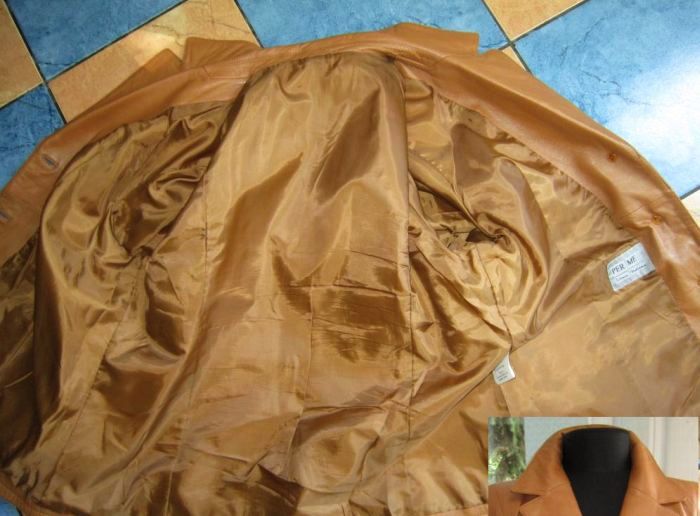 Фото 4. Классическая женская кожаная куртка PER ME. Италия. Лот 509