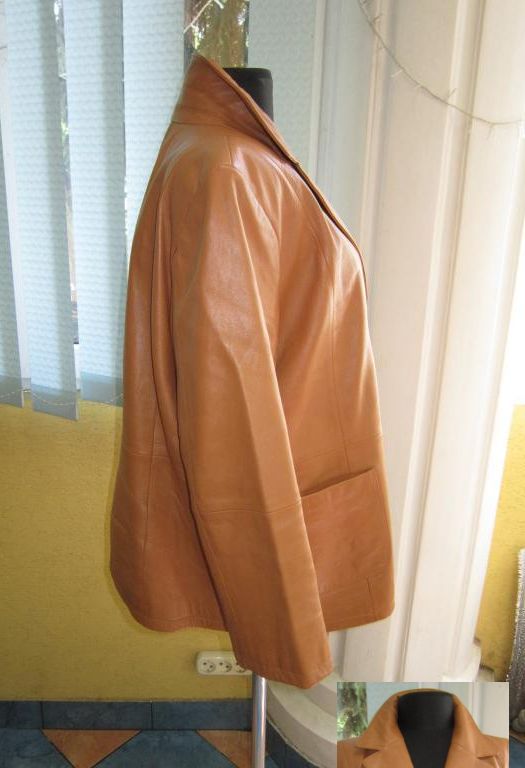 Фото 7. Классическая женская кожаная куртка PER ME. Италия. Лот 509