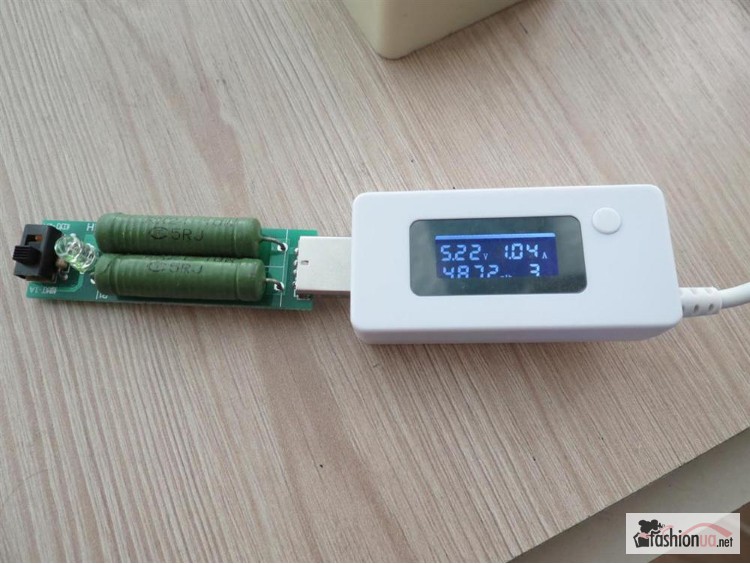 Фото 6. USB нагрузка переключаемая 1А / 2А для тестера по Киеву и Украине видео