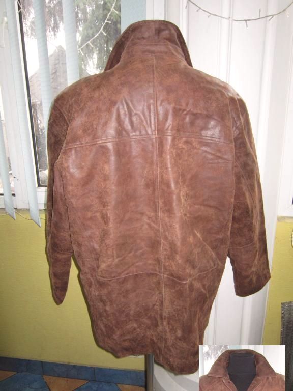 Фото 3. Большая мужская кожаная куртка JOHN BANER.Китай. Лот 459