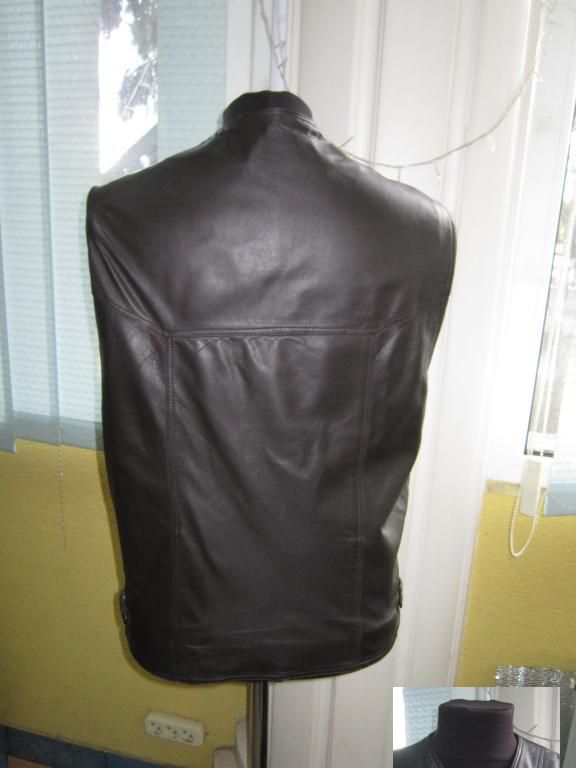 Фото 3. Оригинальный мужской кожаный жилет ECHT LEDER. Германия. Лот 878