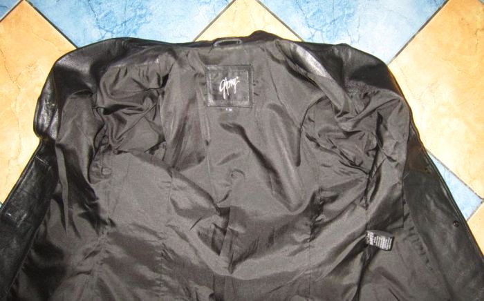 Фото 4. Модная женская кожаная куртка-пиджак GIPSY. Лот 460