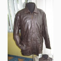 Большая мужская кожаная куртка Real Leather. Германия. Лот 983