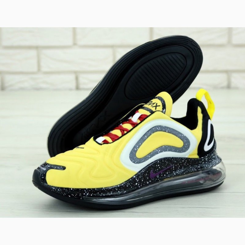 Фото 3. НОВИНКА Nike Air Max 720 Black Yellow