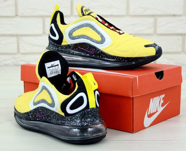 Фото 4. НОВИНКА Nike Air Max 720 Black Yellow