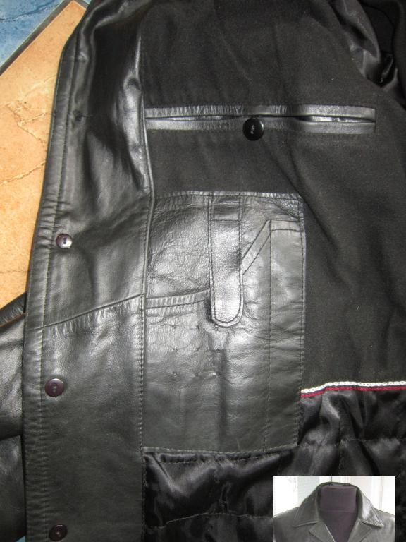 Фото 4. Класична шкіряна чоловіча куртка VERONA. Італія. 66р. Лот 1102