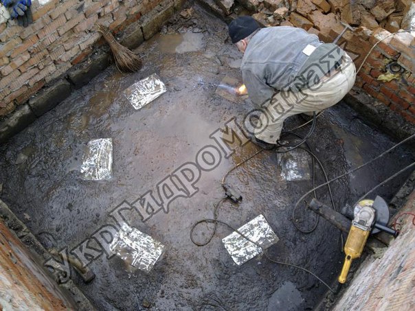Фото 2. Устройство фундамента под водонапорную башню Рожновского ВБР, реставрация вся Украина